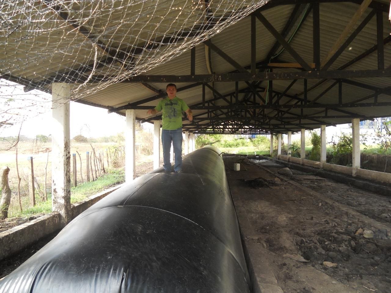 Instalación de biodigestor tubular agrícola