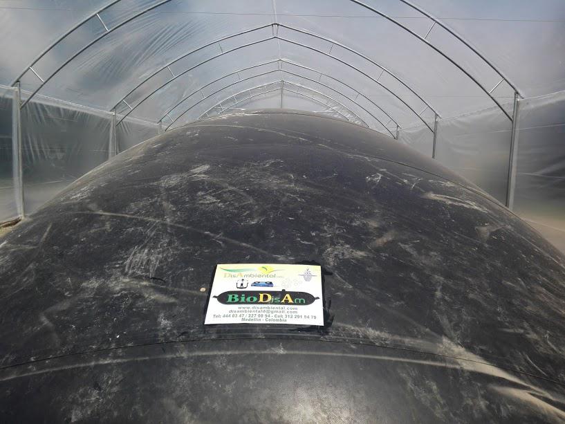 Biodigestor tubular para tratamiento de aguas