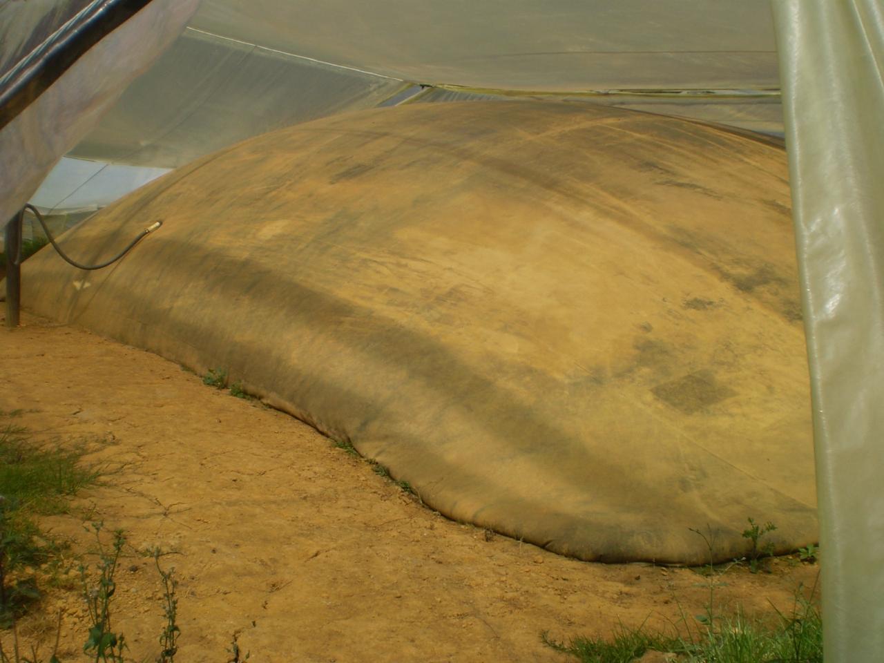 Biodigestor tipo laguna para gestión de residuos