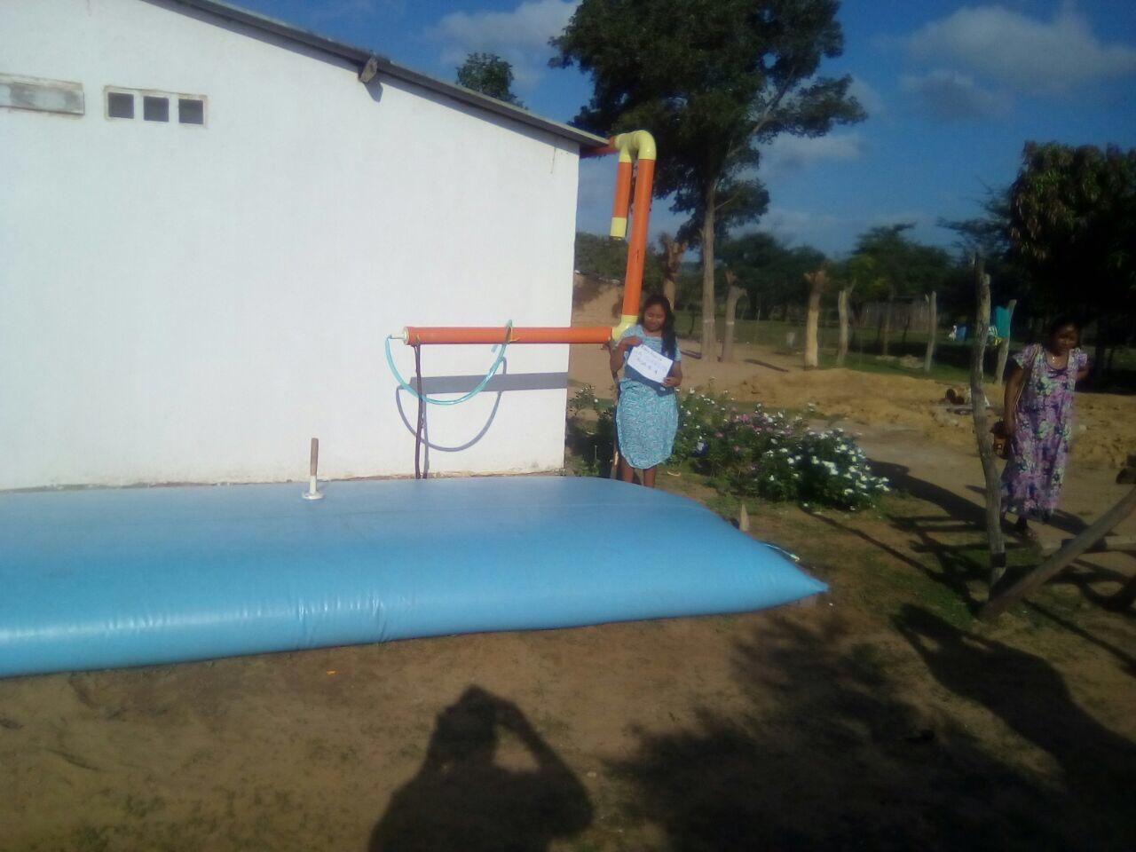 Flexitanque en geomembrana agrícola