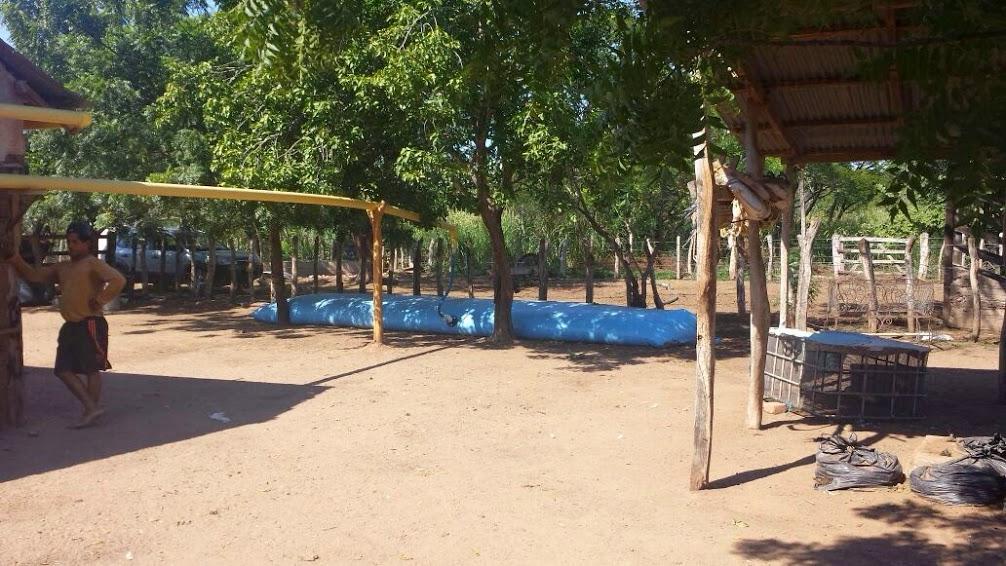 Flexitanque en geomembrana para impermeabilización