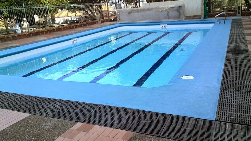 Piscina en geomembrana flexible