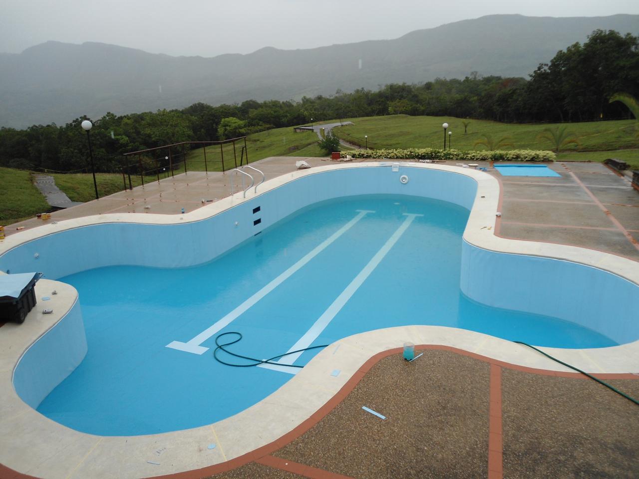 Piscina en geomembrana proyecto rural