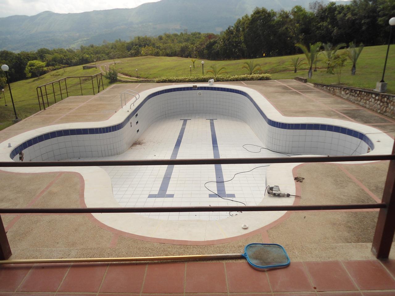 Piscina en geomembrana recreativa