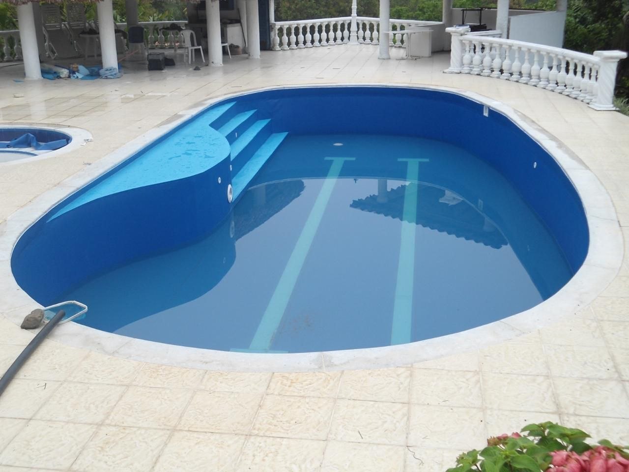 Piscina en geomembrana uso turístico
