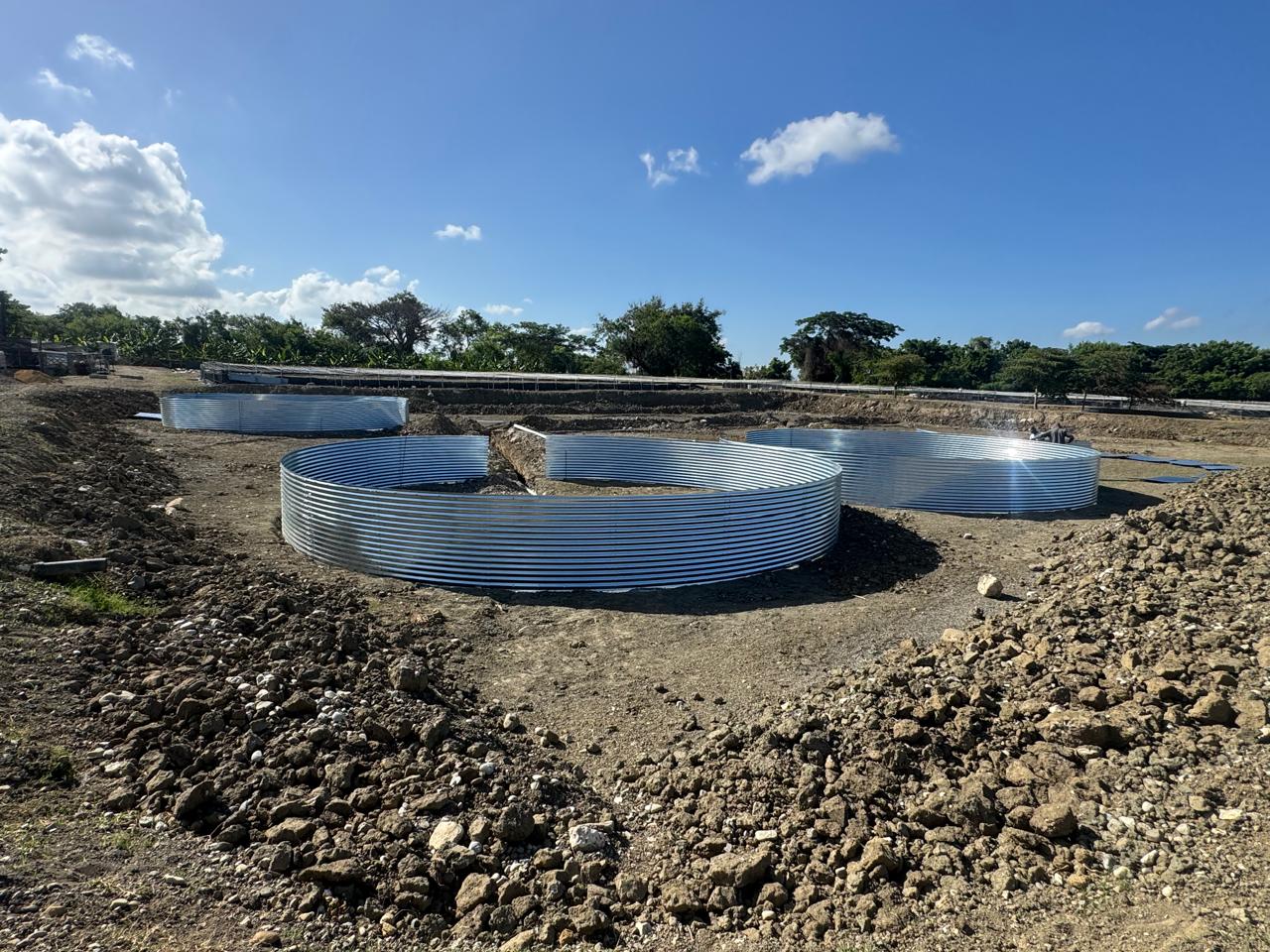 Tanque australiano agrícola para cultivos